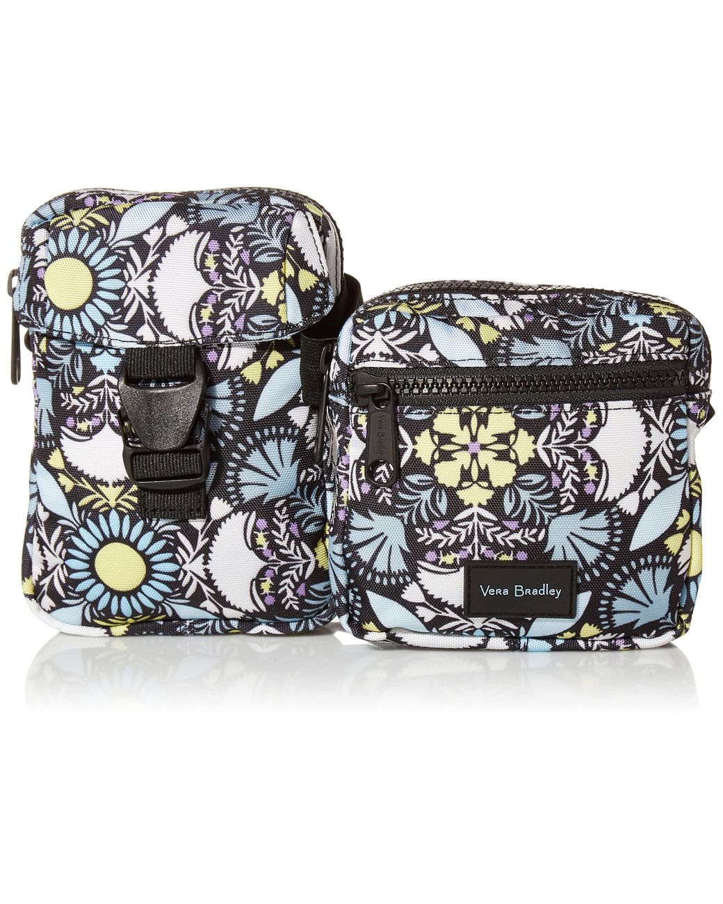 Vera Bradley Womens Recycled Lighten Up Reactive Convertible Belt Bag