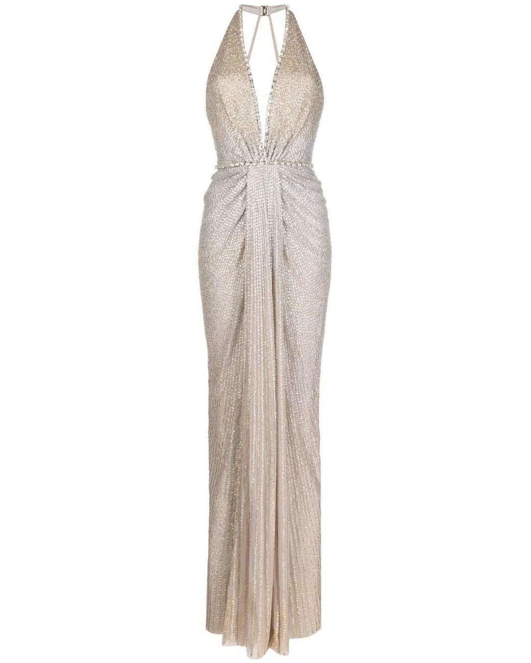 just buy it Jenny Packham Zooey Sequin embellished Dress in