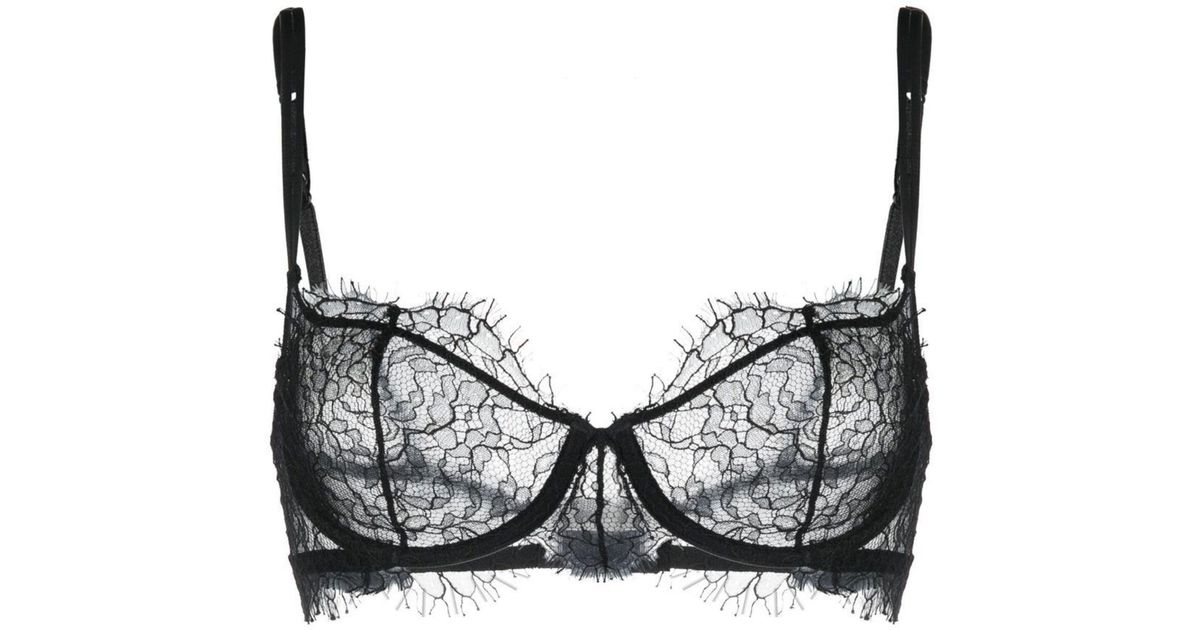 La Perla Spell On You Balconette Bra In Black Lyst