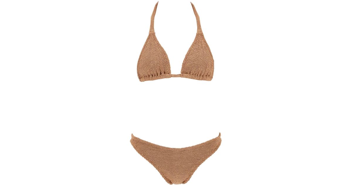 Hunza G Tammy Bikini Set For Lyst