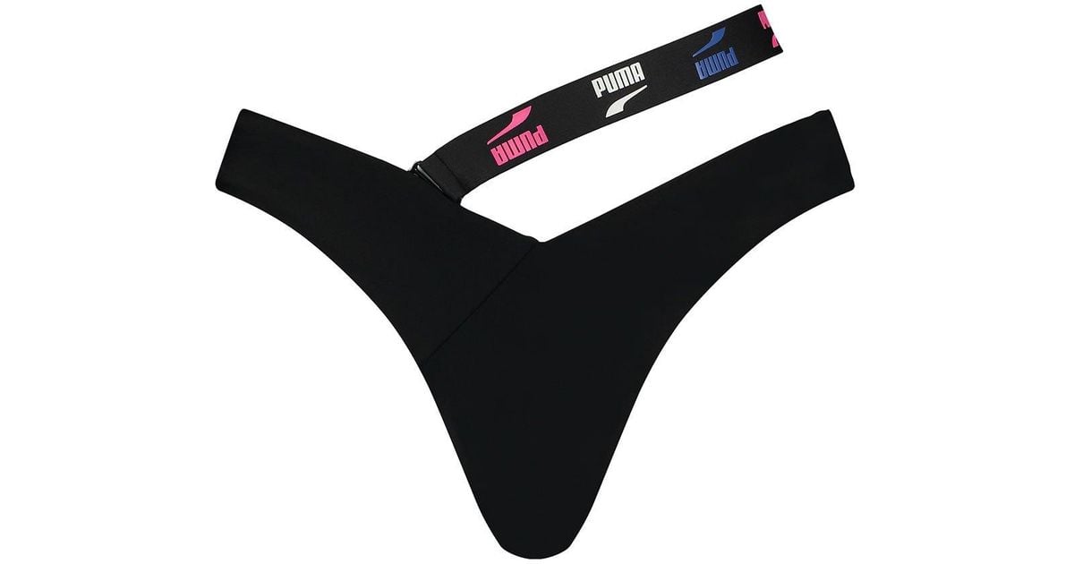 Puma V Hape Bikini Bottom In Black Lyst