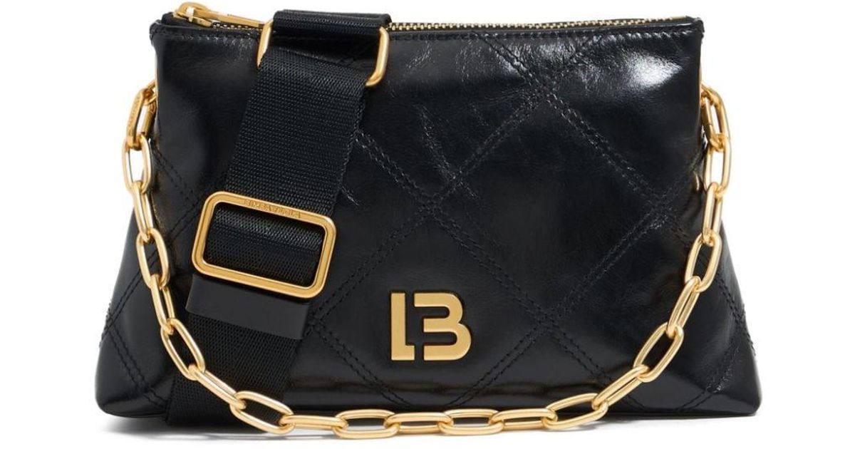 store sale outlet Bimba Y Lola Small Trapezium Leather Crossbody