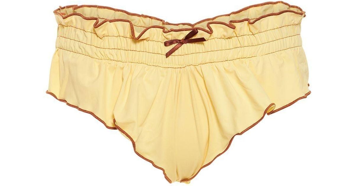 Frankie S Bikinis Pippa Bikini Bottoms In Natural Lyst