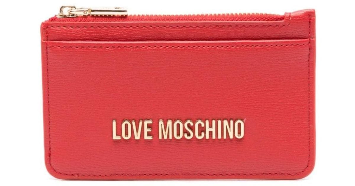 global distribution Love Moschino Wallets Cardholders in Red Lyst UK