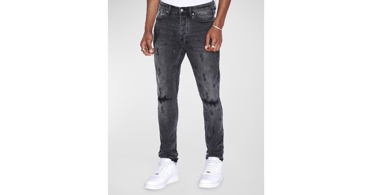 Ksubi Van Winkle Static Skinny Jeans In Blue For Men Lyst