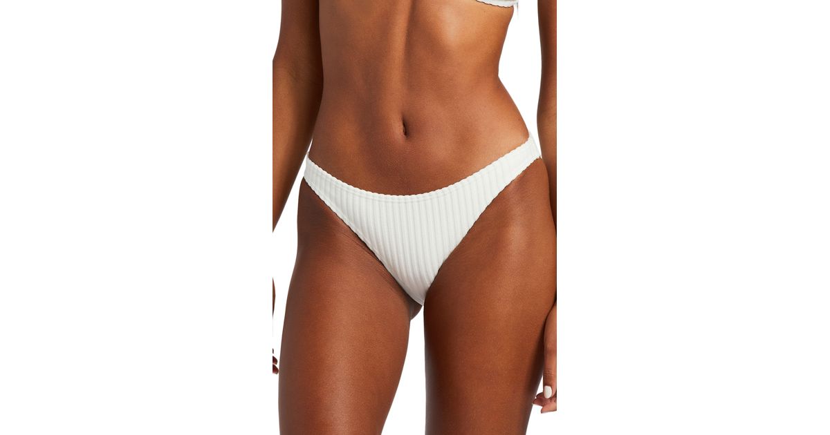 Billabong In The Loop Isla Bikini Bottoms In Brown Lyst