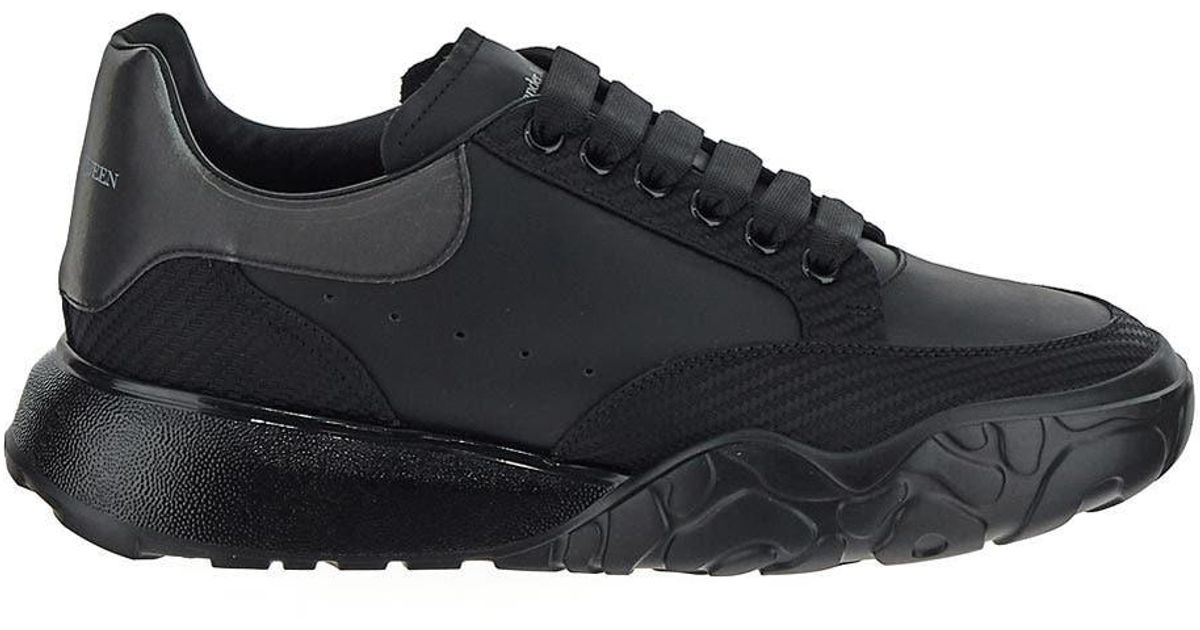 Alexander McQueen Court Trainer In Black For Men Lyst UK