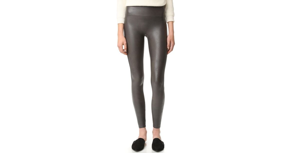 Womens Spanx Faux Leather Leggings picture Womens Spanx Faux Leather Leggings pictures
