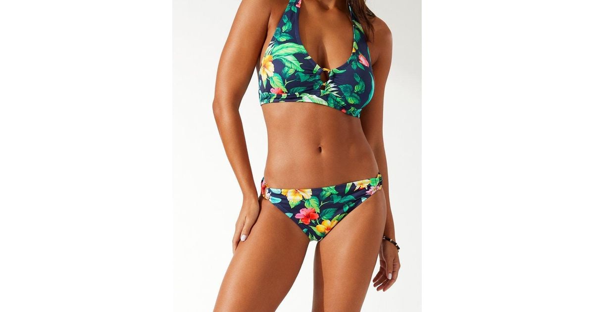 Tommy Bahama Synthetic Tropi Calling Ring Hipster Bikini Bottoms In