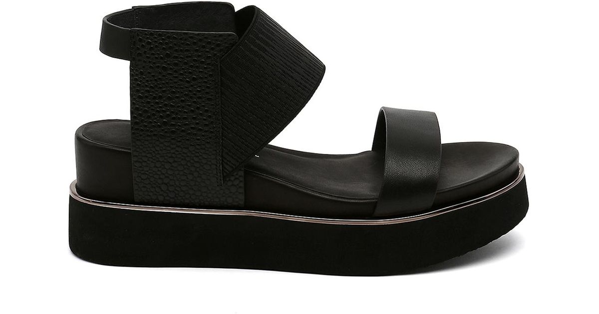 United Nude Leather Rico Sandal In Black Lyst