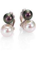 teardrop pearl earring