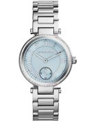 Michael Kors Women'S Mini Skylar Stainless Steel Bracelet Watch 33Mm Mk5988 - Lyst
