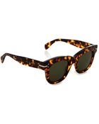 Céline Sunglasses Tortoiseshell Round-Framed Sunglasses - Lyst