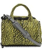 Alexander Wang Rockie Textured Contrast Leather Bag - Lyst