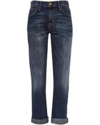 Current/Elliott The Fling Cropped Jeans - Lyst