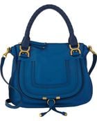 Chloé Medium Marcie Satchel With Strap - Lyst