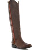 Steve Madden Ruse Leather Over-The-Knee High Boots - Lyst