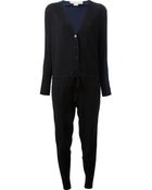 Stella McCartney V-Neck Jumpsuit - Lyst