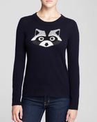 Kate Spade Raccoon Sweater - Lyst