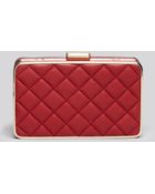 MICHAEL Michael Kors Clutch - Elsie Quilted Box - Lyst