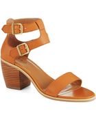Kelsi Dagger Katamandu Stacked Heel Sandals - Lyst