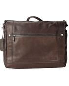 Kenneth Cole Reaction Colombian Leather Messenger Bag - Lyst