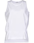 Jil Sander Top - Lyst