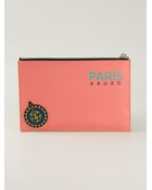 Kenzo '' Clutch - Lyst