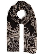 Etro Cashmere-Silk Paisley Print Scarf - Lyst
