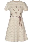 RED Valentino Short Dress - Lyst