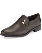 Bruno Magli Pivetto Leather Loafer - Lyst