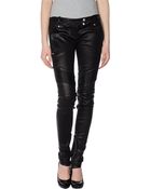 Balmain Leather Pants - Lyst