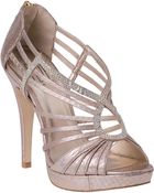 Pelle Moda Intrigue Gold Leather - Lyst