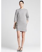 Banana Republic Drop-Shoulder Sweater Dress - Lyst