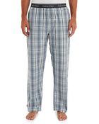 Calvin Klein Grey Plaid Print Woven Pyjama Pant - Lyst