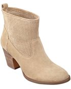 Ivanka Trump Tiffany Suede Booties - Lyst