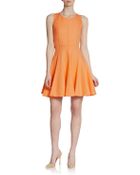Halston Heritage Seamed Dress - Lyst