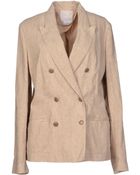 Gold Case Blazer - Lyst