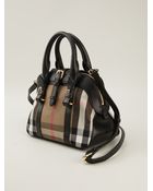 Burberry House Check Shoulder Bag - Lyst