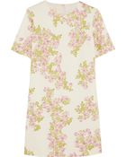 Giambattista Valli Floral-Print Stretch-Crepe Mini Dress - Lyst