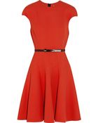 Jason Wu Belted Crepe Dress - Lyst