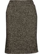 Zac Posen Tweed Skirt - Lyst