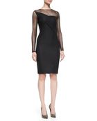 Roland Mouret Magnolia Embossed Honeycombnet Dress - Lyst