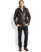Andrew Marc Sterling Four-Pocket Car Coat - Lyst