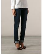 Love Moschino Skinny Jean - Lyst
