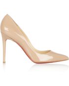 Christian Louboutin The Pigalle 100 Patent-Leather Pumps - Lyst