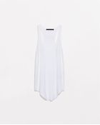Zara Studio Ribbed Tank Top - Lyst