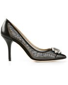 Dolce & Gabbana Pointed Toe Pumps - Lyst