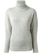 Joseph Turtle Neck Sweater - Lyst