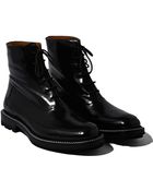 jil sander lace up boots